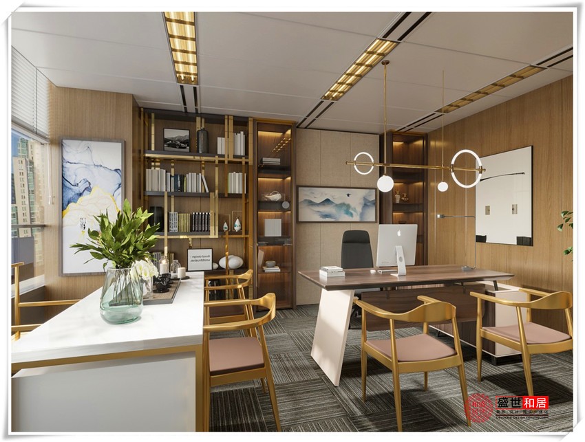 合肥現(xiàn)代輕奢風辦公室裝修效果圖 合肥現(xiàn)代輕奢風辦公室裝修效果圖