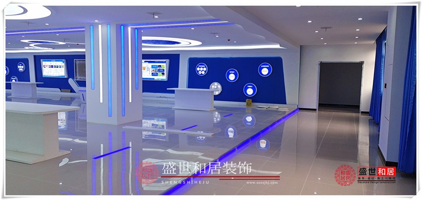 合肥科技風展廳裝修完工圖 合肥科技風展廳裝修完工圖